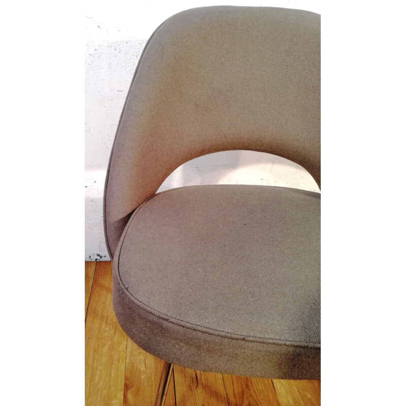 Vintage conference armchair by Eero Saarinen for Knoll International