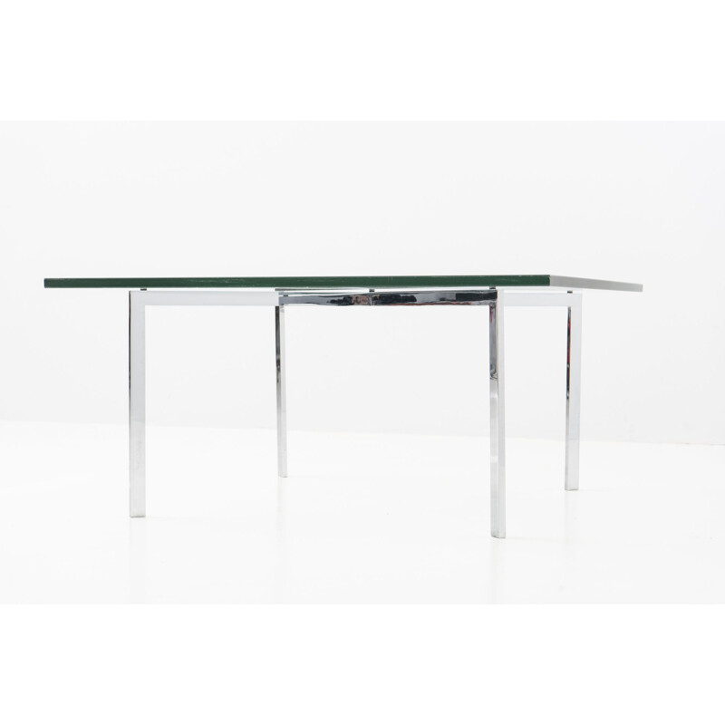 Vintage "Barcelona" coffee table by Ludwig Mies Van Der Rohe for Knoll Int., Germany 1960s