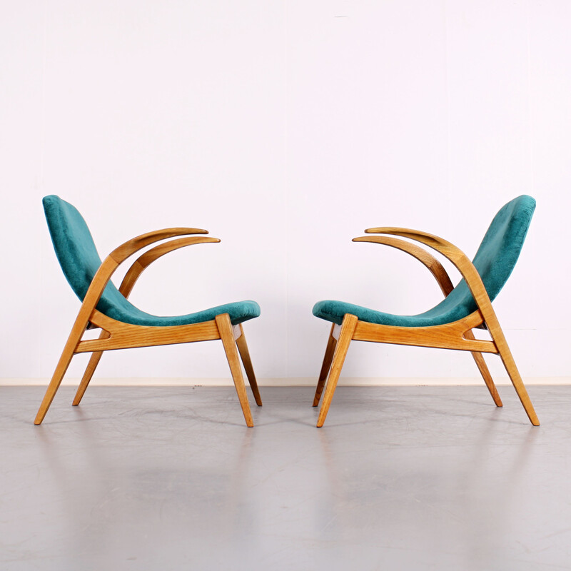 Paar vintage fauteuils, 1960