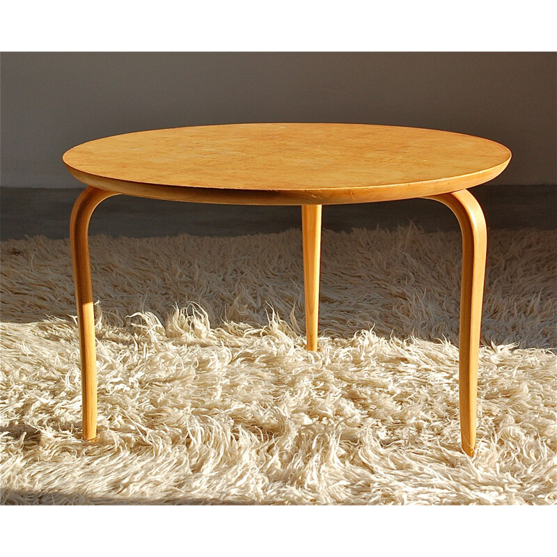 Vintage "Annika" coffee table by Bruno Mathsson for Dux, Sweden 1970s