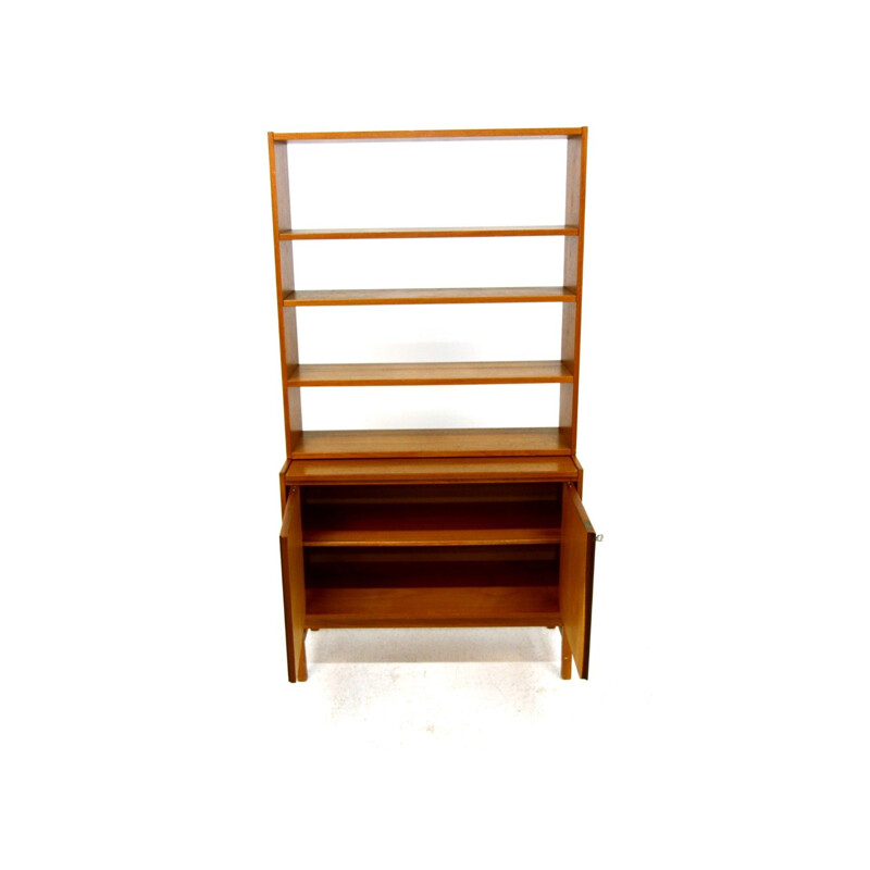 Vintage teak secretary, Sweden 1960