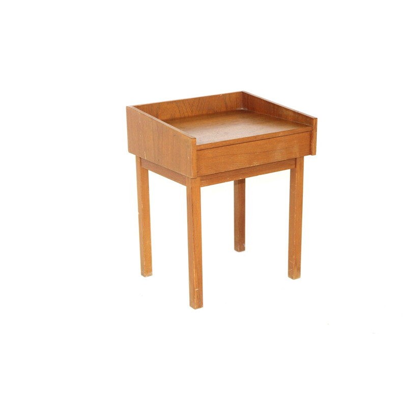 Vintage teak night stand, Sweden 1960