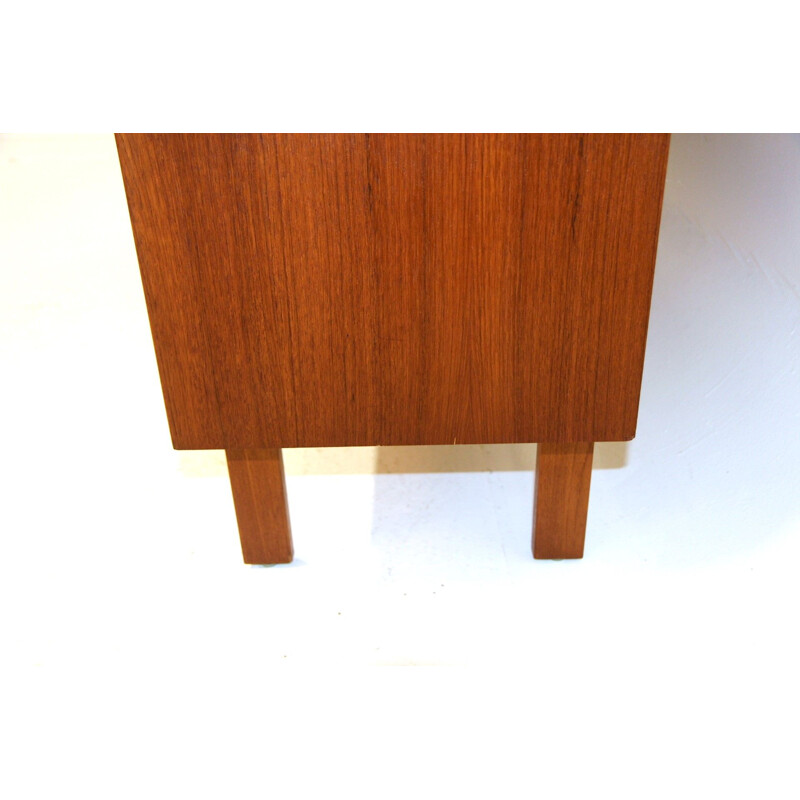 Scandinavian vintage teak highboard, Sweden 1960