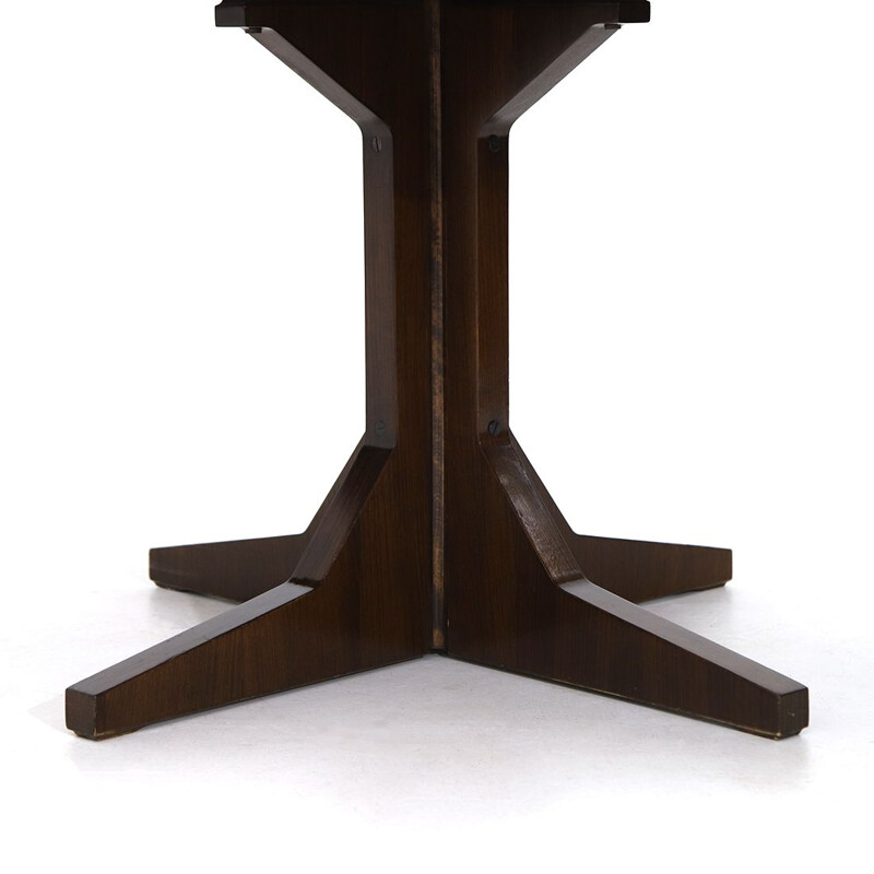 Table ronde à rallonge vintage, 1960