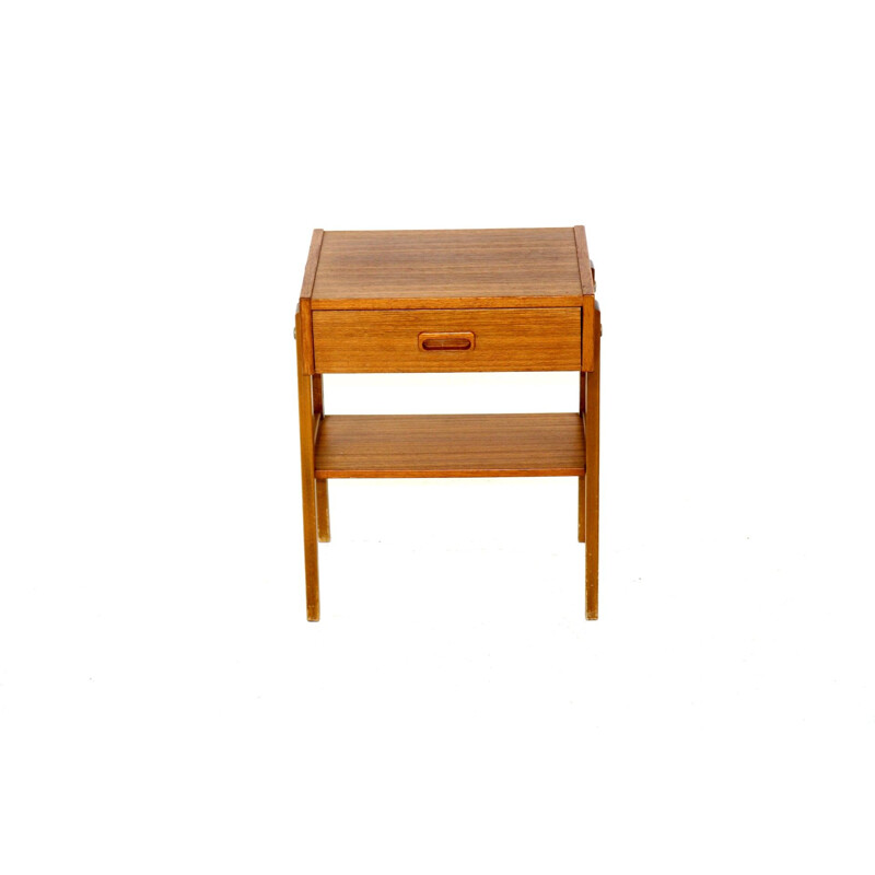 Vintage teak night stand, Sweden 1960