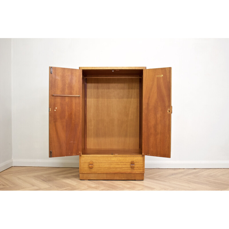 Teak vintage compact cabinet by Goldenkey, UK 1960s