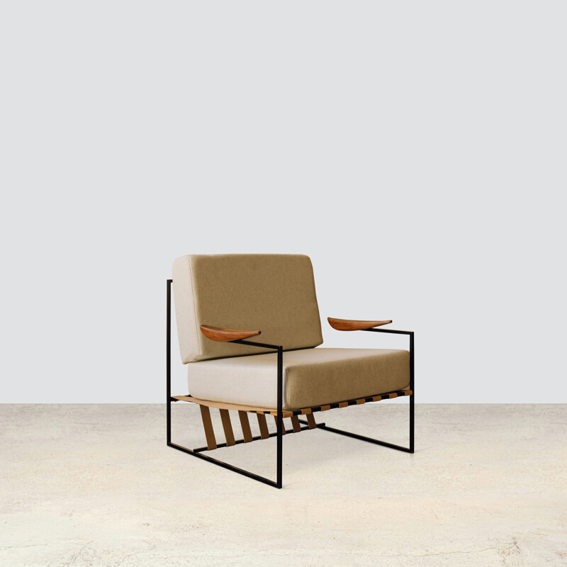 Paire de fauteuils vintage "Anette" en bois de Jorge Zalszupin, 1960