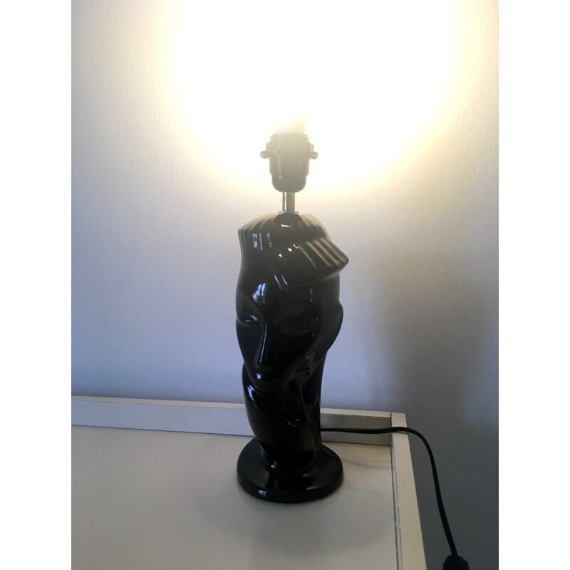 Vintage-Lampe aus Keramik von Lindsey B Balkweill, 1980