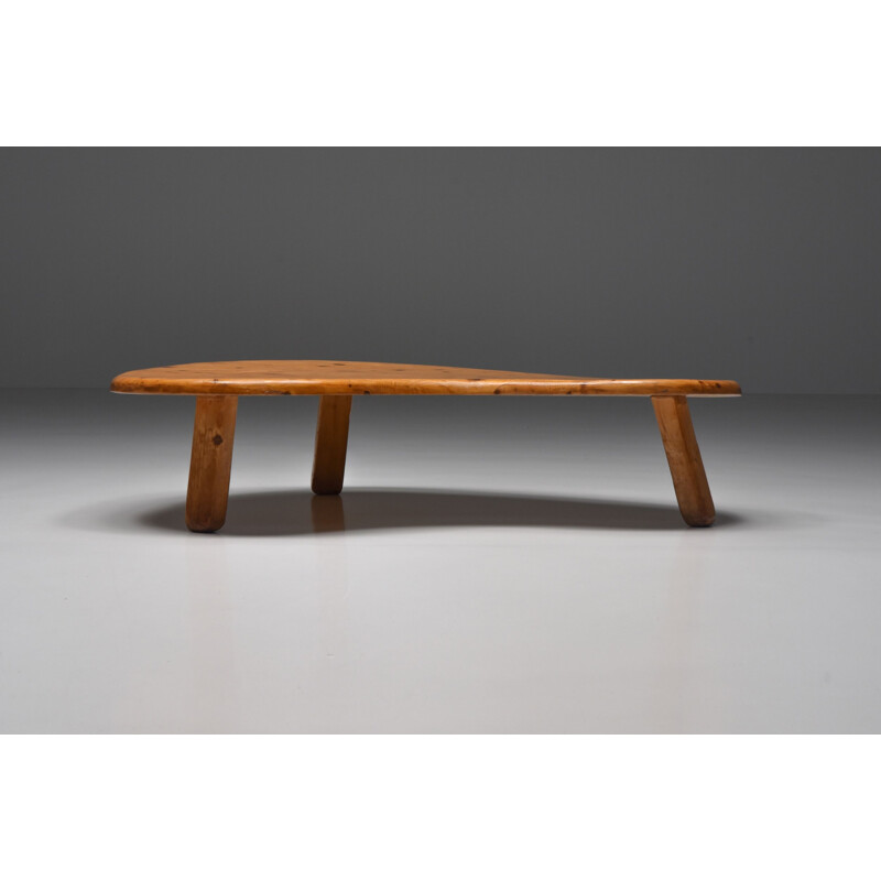 Vintage Wabi-Sabi organic coffee table, 1950s