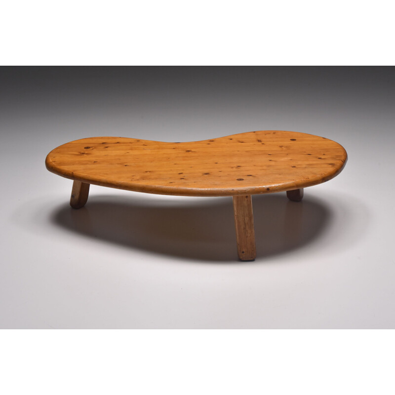 Vintage Wabi-Sabi organic coffee table, 1950s