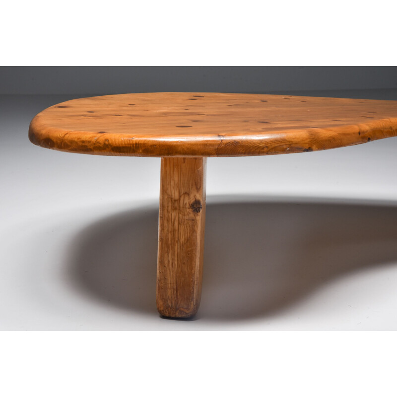 Vintage Wabi-Sabi organic coffee table, 1950s