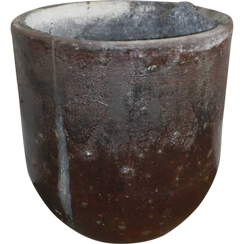 Vintage graphite vase