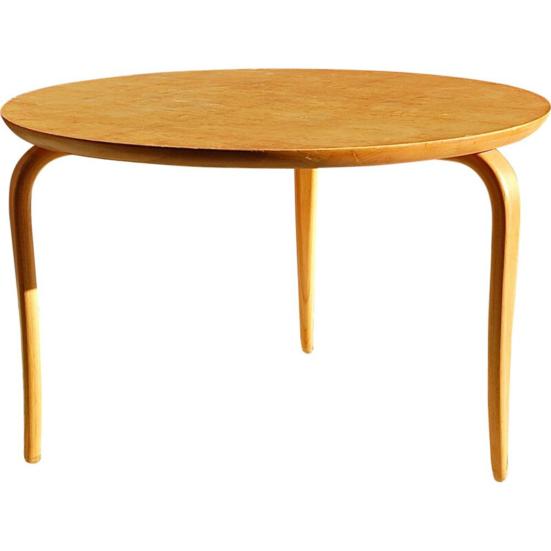 Vintage "Annika" coffee table by Bruno Mathsson for Dux, Sweden 1970s