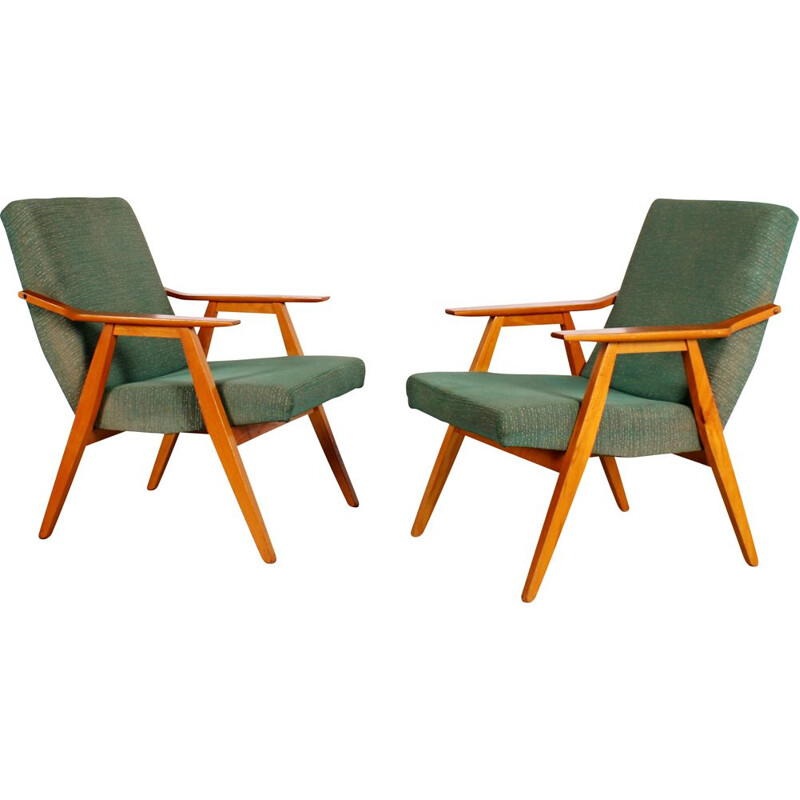 Pair of vintage armchairs, 1960s