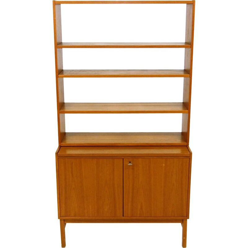 Vintage teak secretary, Sweden 1960