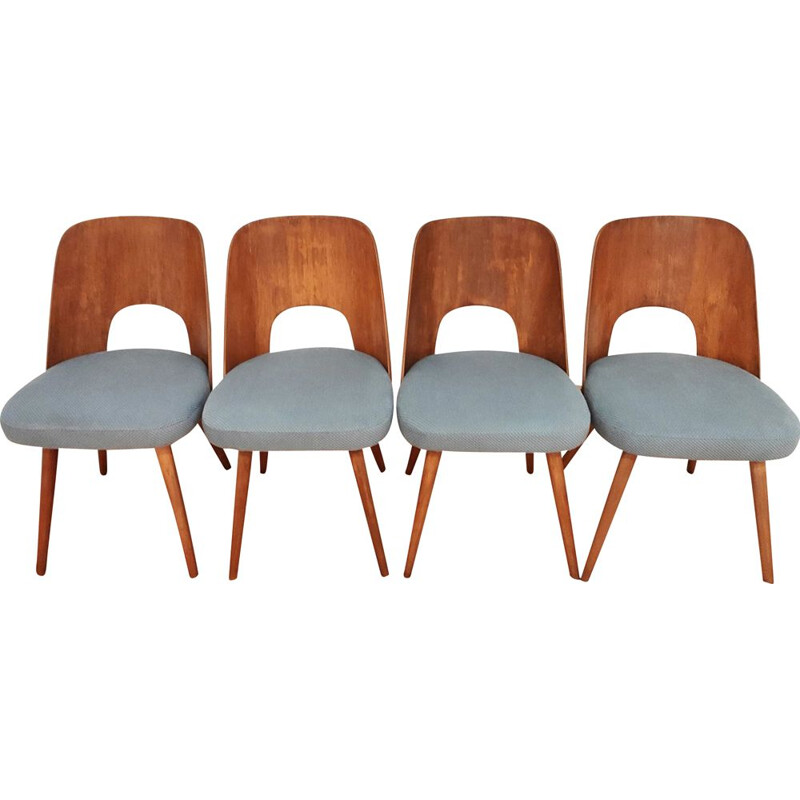 Mid-century set of 4 dining chairs by Tatra O.Haerdtl, Czechoslovakia  1960s