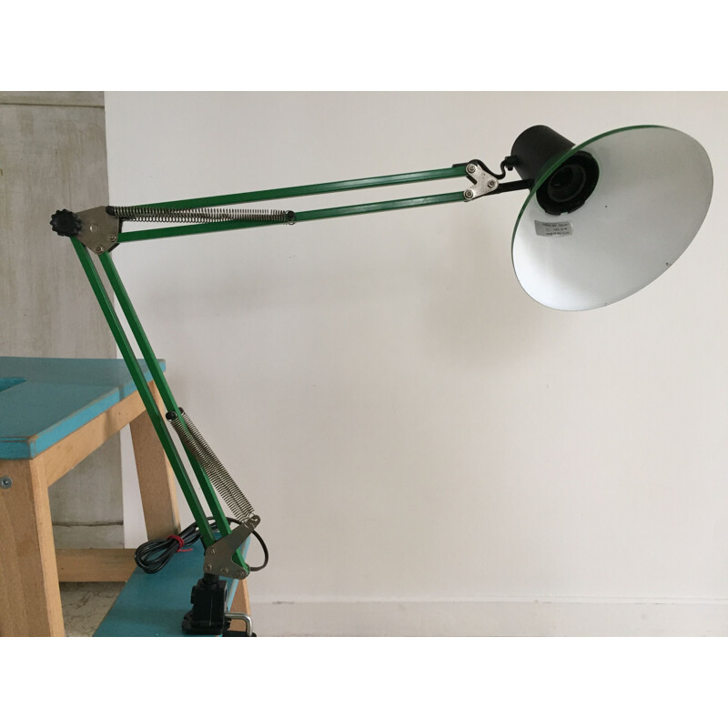 Green industrial architect lamp by Massive