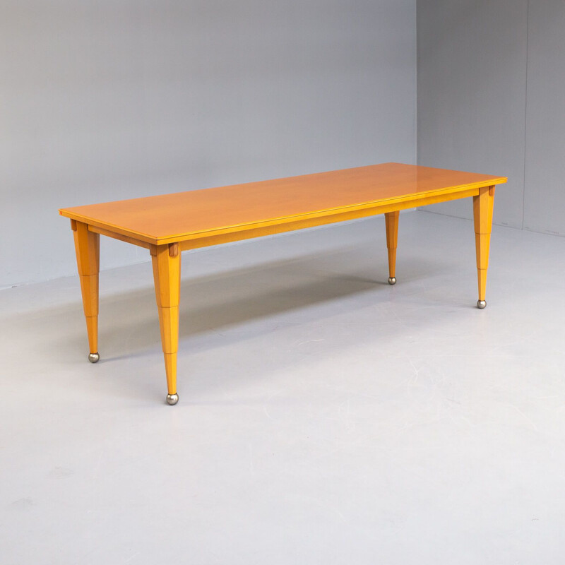 Vintage "eubea" dining table by Massimo Scolari for Giorgetti, 1990s