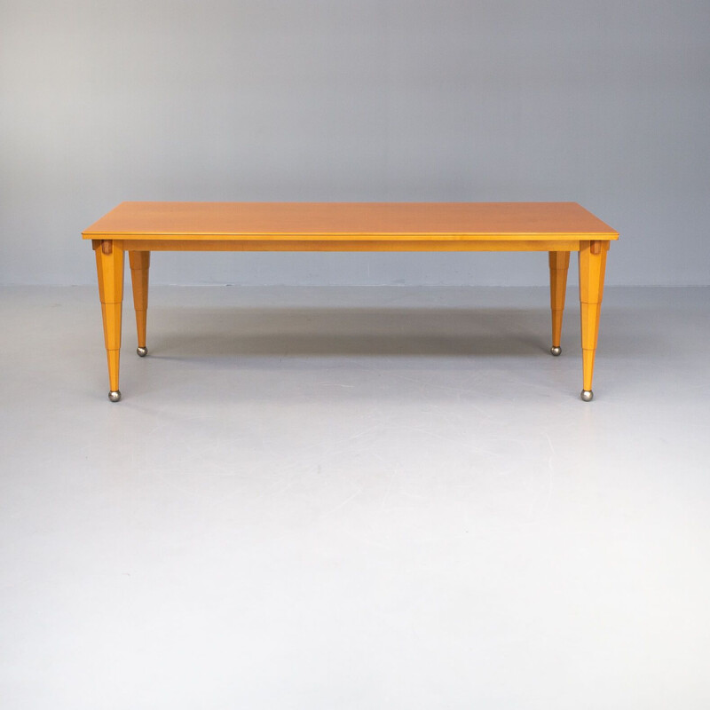 Vintage "eubea" dining table by Massimo Scolari for Giorgetti, 1990s