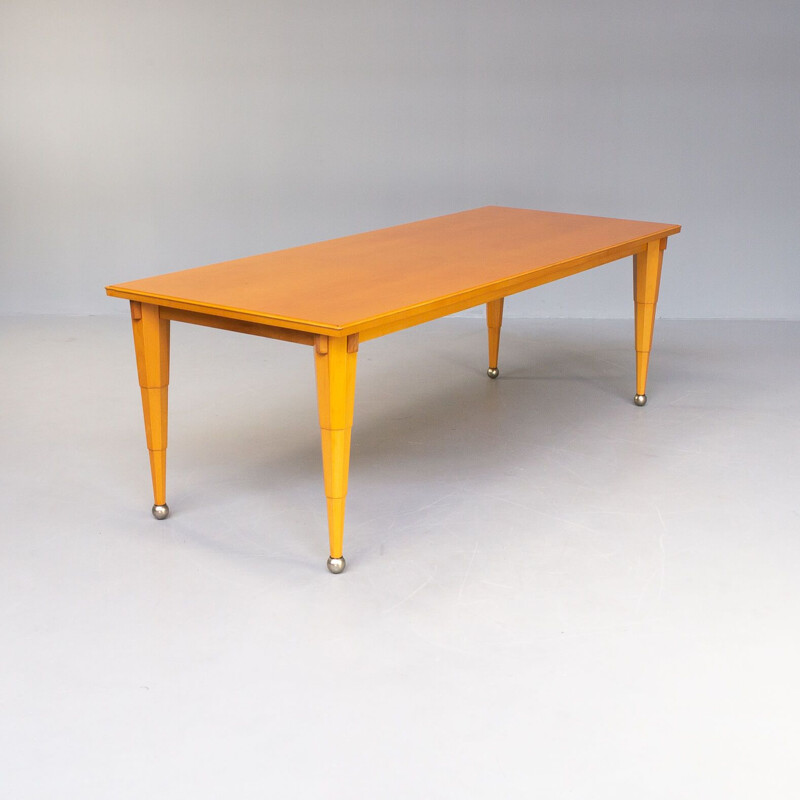 Vintage "eubea" dining table by Massimo Scolari for Giorgetti, 1990s