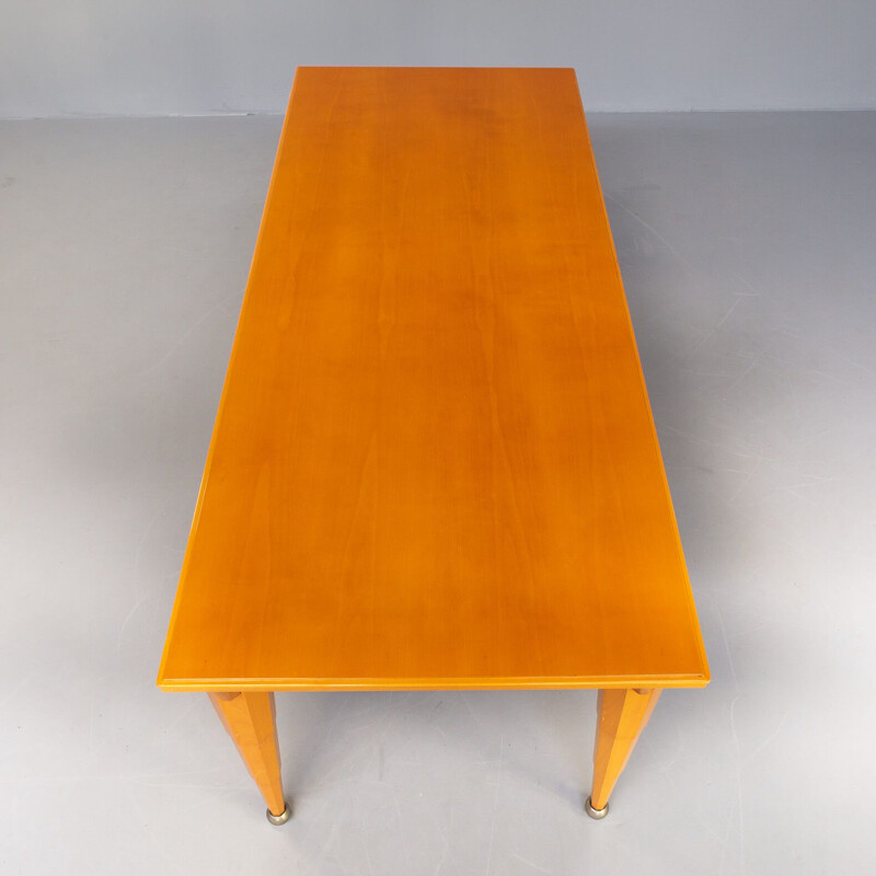 Vintage "eubea" dining table by Massimo Scolari for Giorgetti, 1990s