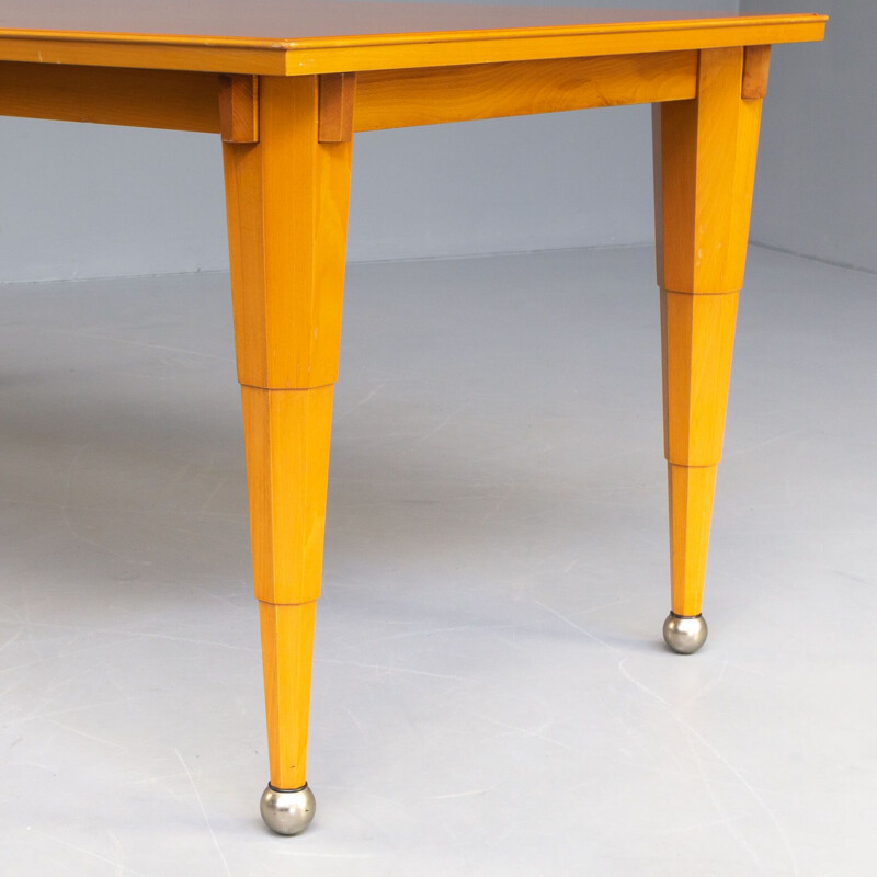 Vintage "eubea" dining table by Massimo Scolari for Giorgetti, 1990s