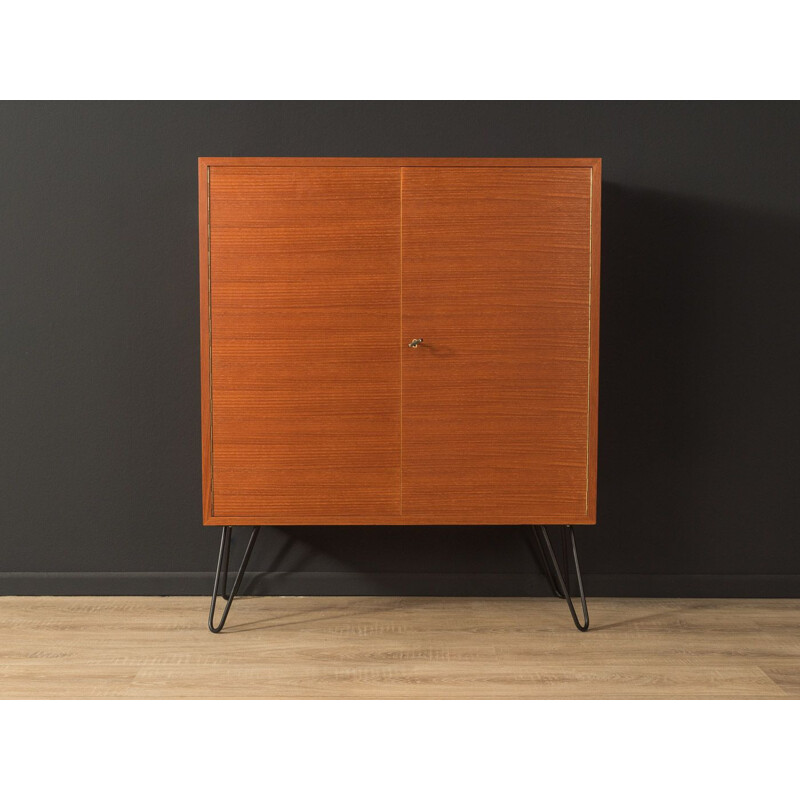 Vintage walnut cabinet, Germany 1950s