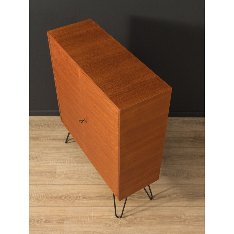 Vintage walnut cabinet, Germany 1950s