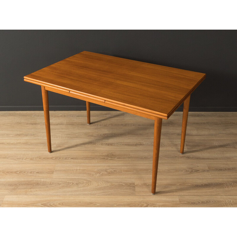 Vintage teak dining table by Max Böhme, Germany 1960s