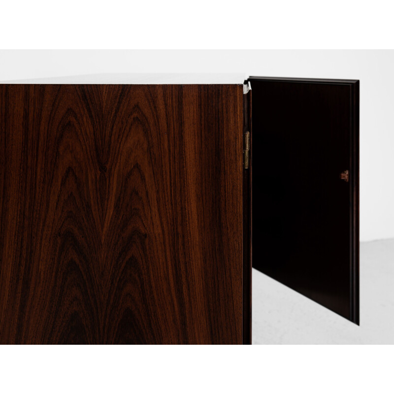 Mid century Danish 2-door cabinet in rosewood by Omann Jun, 1960s