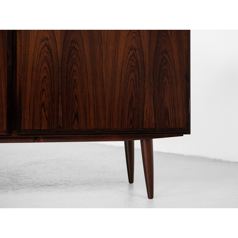 Mid century Danish 2-door cabinet in rosewood by Omann Jun, 1960s