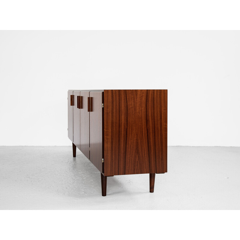 Mid century Danish sideboard in rosewood with metal details, 1960s