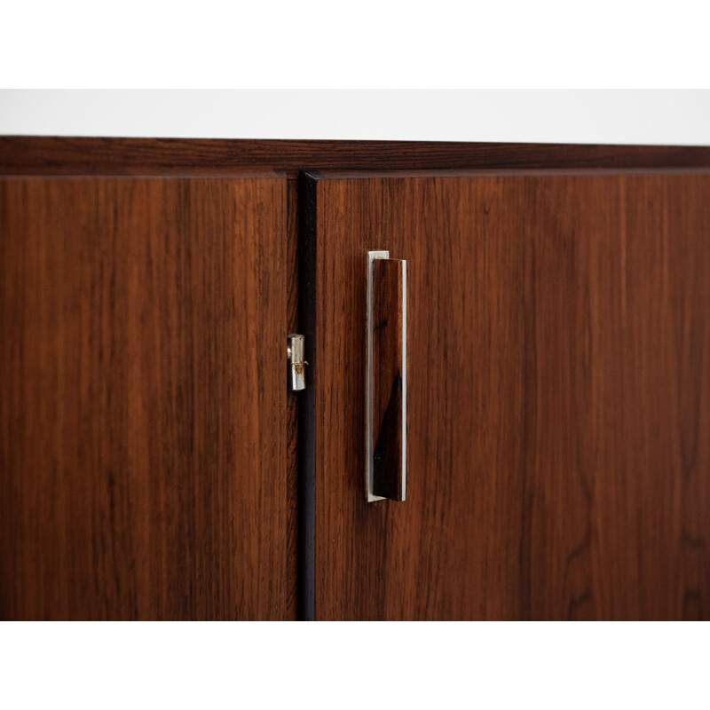 Mid century Danish sideboard in rosewood with metal details, 1960s