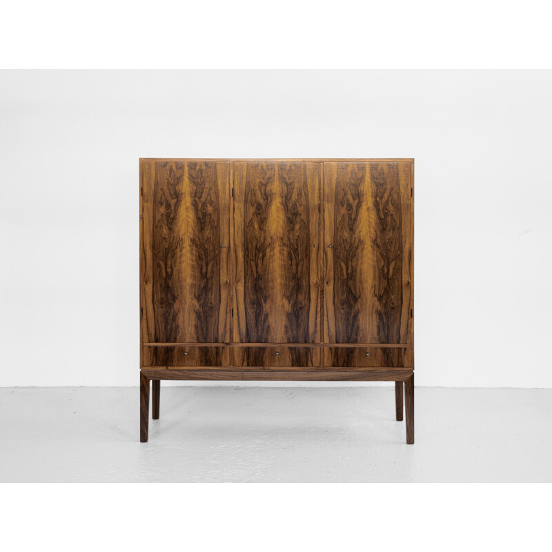 Mid century award-winning cabinet in walnut, Denmark 1957