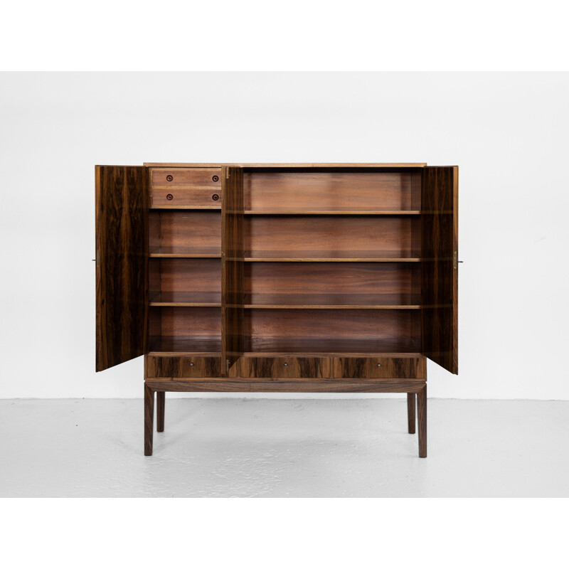 Mid century award-winning cabinet in walnut, Denmark 1957