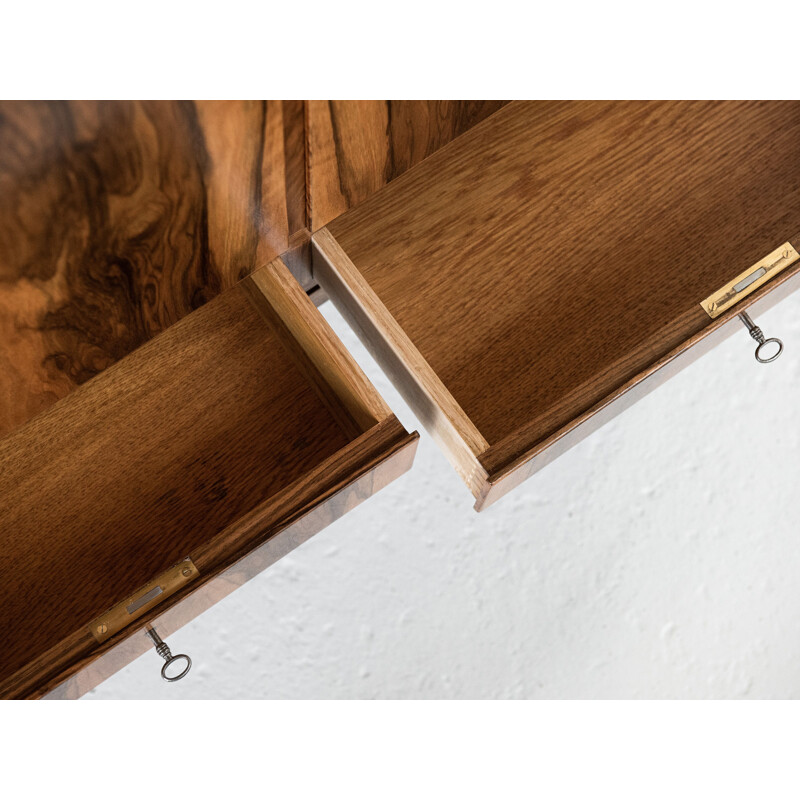 Mid century award-winning cabinet in walnut, Denmark 1957