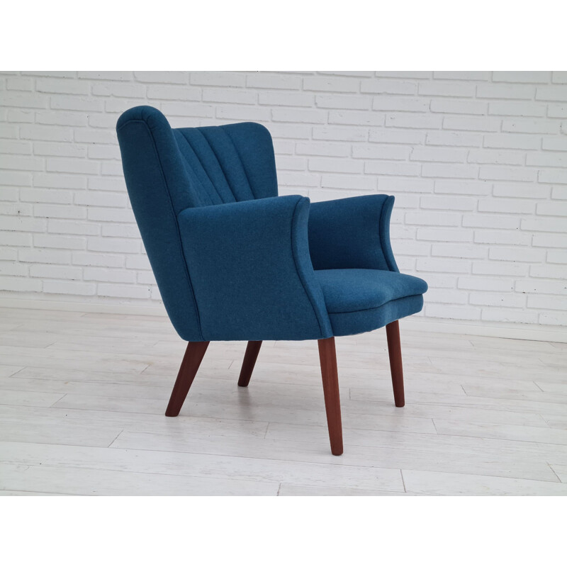 Vintage "Teddy chair" Danish armchair by Svend Skipper, 1970s