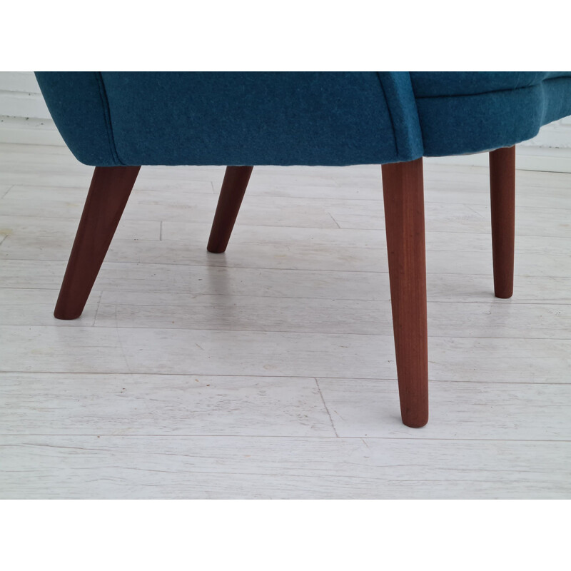 Vintage "Teddy chair" Danish armchair by Svend Skipper, 1970s