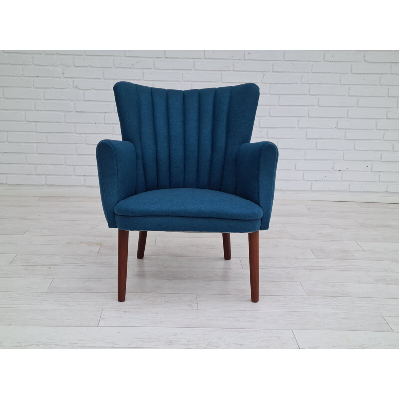 Vintage "Teddy chair" Danish armchair by Svend Skipper, 1970s