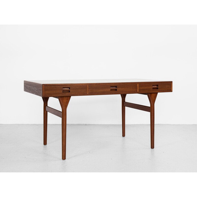 Mid century Danish desk in teak by Nanna and Jørgen Ditzel for Søren Willadsen, 1950s