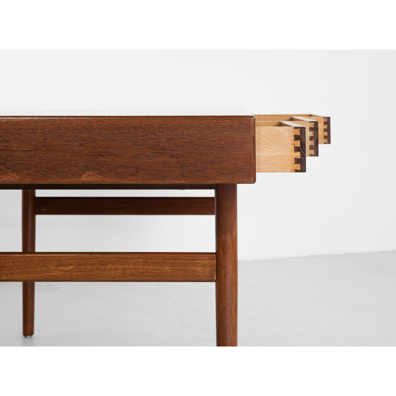 Mid century Danish desk in teak by Nanna and Jørgen Ditzel for Søren Willadsen, 1950s