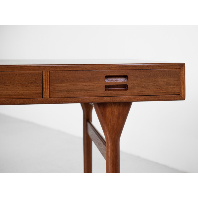 Mid century Danish desk in teak by Nanna and Jørgen Ditzel for Søren Willadsen, 1950s