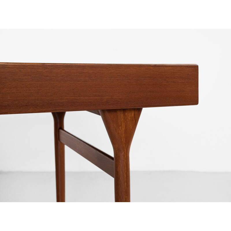 Mid century Danish desk in teak by Nanna and Jørgen Ditzel for Søren Willadsen, 1950s