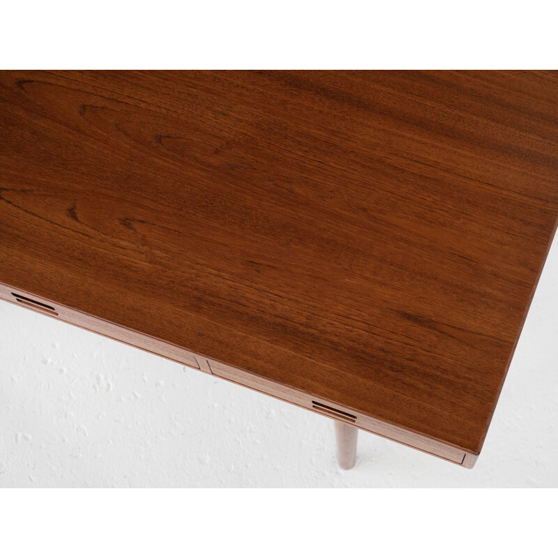 Mid century Danish desk in teak by Nanna and Jørgen Ditzel for Søren Willadsen, 1950s