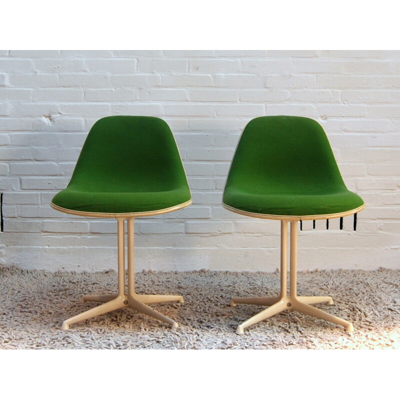 Pair of chairs "La fonda" EAMES, manufacturer Herman Miller - 1960s