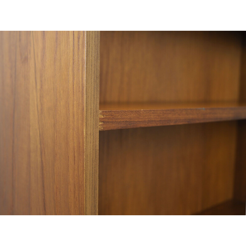 Teak vintage bookcase, Denmark 1970s