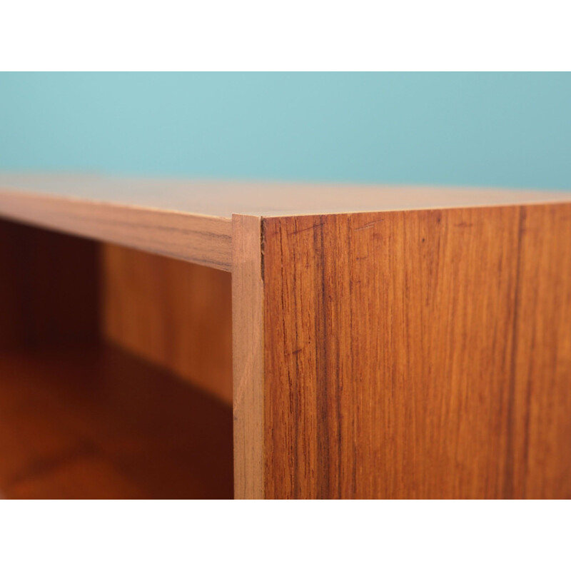 Teak vintage bookcase, Denmark 1970s