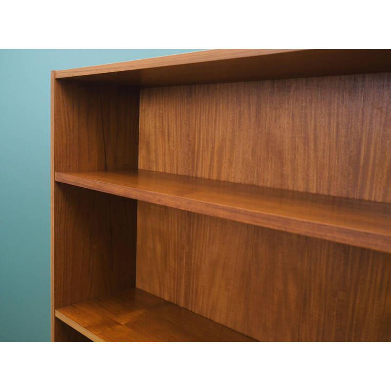 Teak vintage bookcase, Denmark 1970s