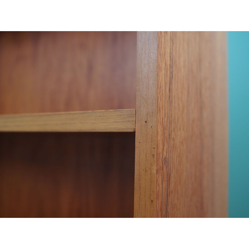 Teak vintage bookcase, Denmark 1970s