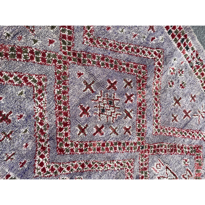 Moroccan Berber rug Boujaad vintage